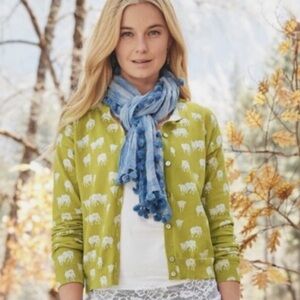 Sundance Elephant Cardigan Rare